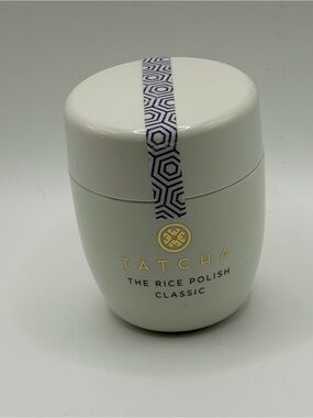 Tatcha The Rice Polish Classic - White with Gold Logo